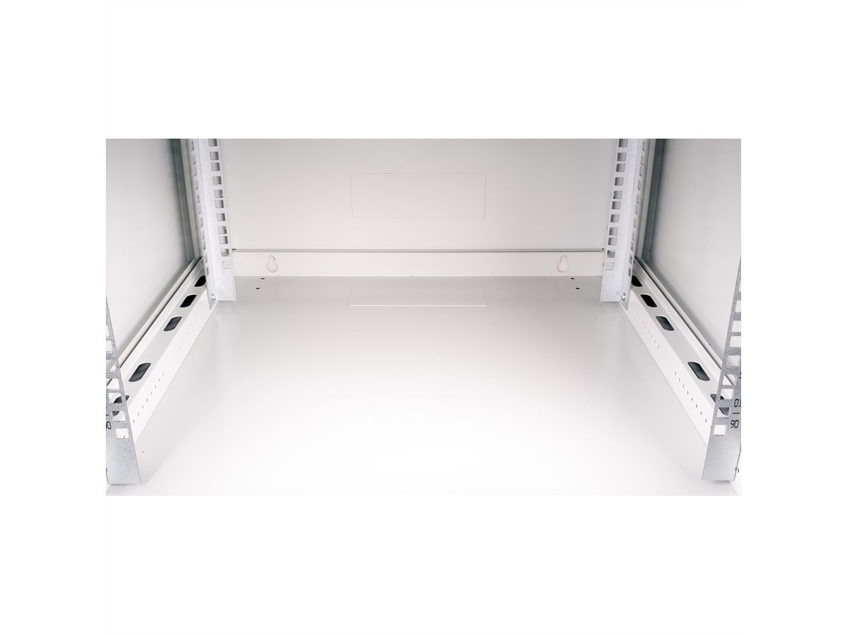 ROLINE 19-Zoll Wandgehäuse Basic Plus 6HE, 600x600 BxT grau