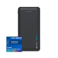 Xlayer Powerbank Micro schwarz 20.000 mAh
