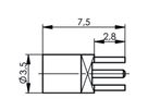 TELEGÄRTNER Prise MMCX 50 Ohm pour LTP 604