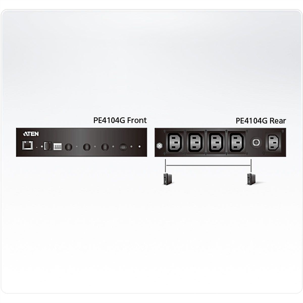 ATEN PE4104G Boîtier de contrôle IP à 4 prises