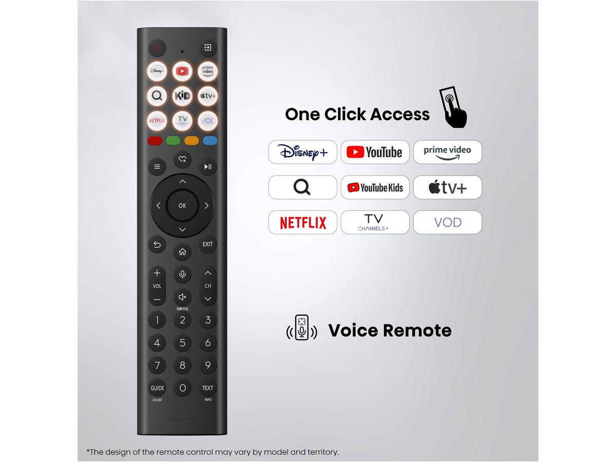 Hisense TV 43E7S PRO 43", QLED 4K, 144Hz, 300 Nits