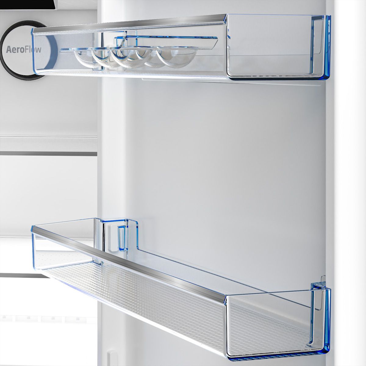 Beko Kühl-Gefrierkombination KG530, 316l, C, Dark Inox