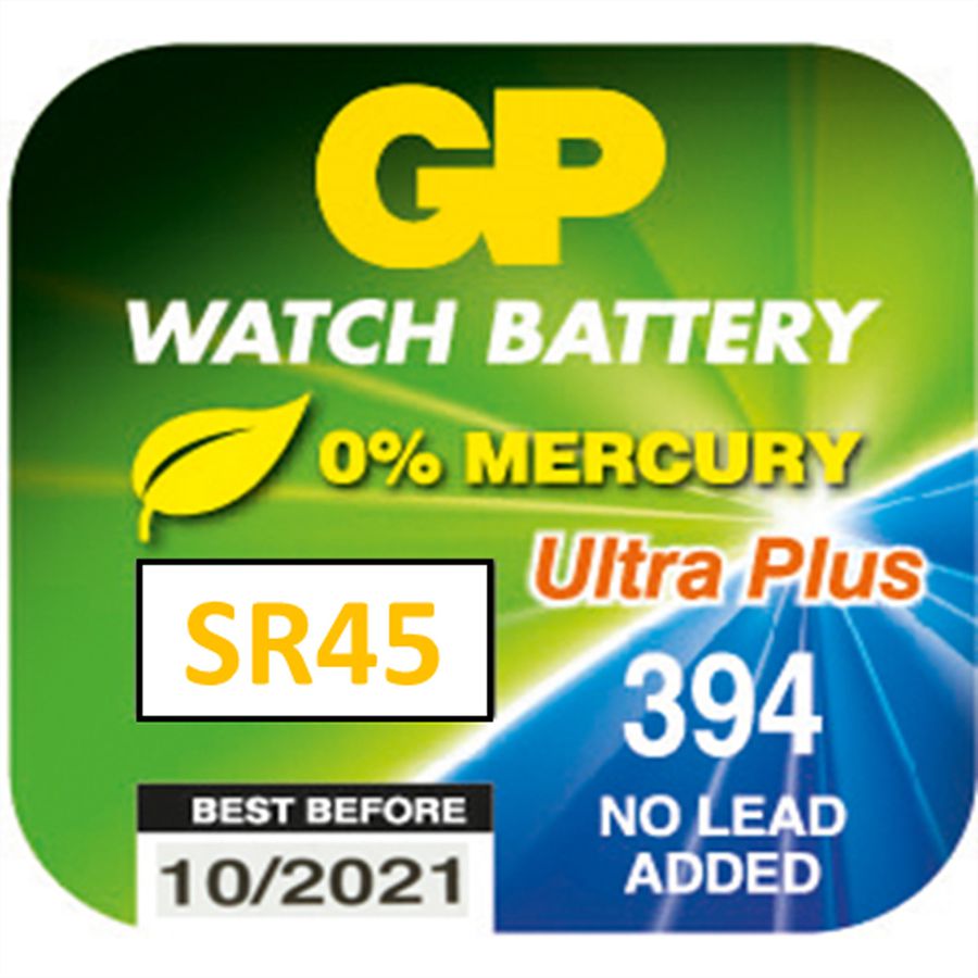 GP Batteries Batterie de montre SR936SW 394, 1 pcs, oxyde d'argent, 1.55V Low drain