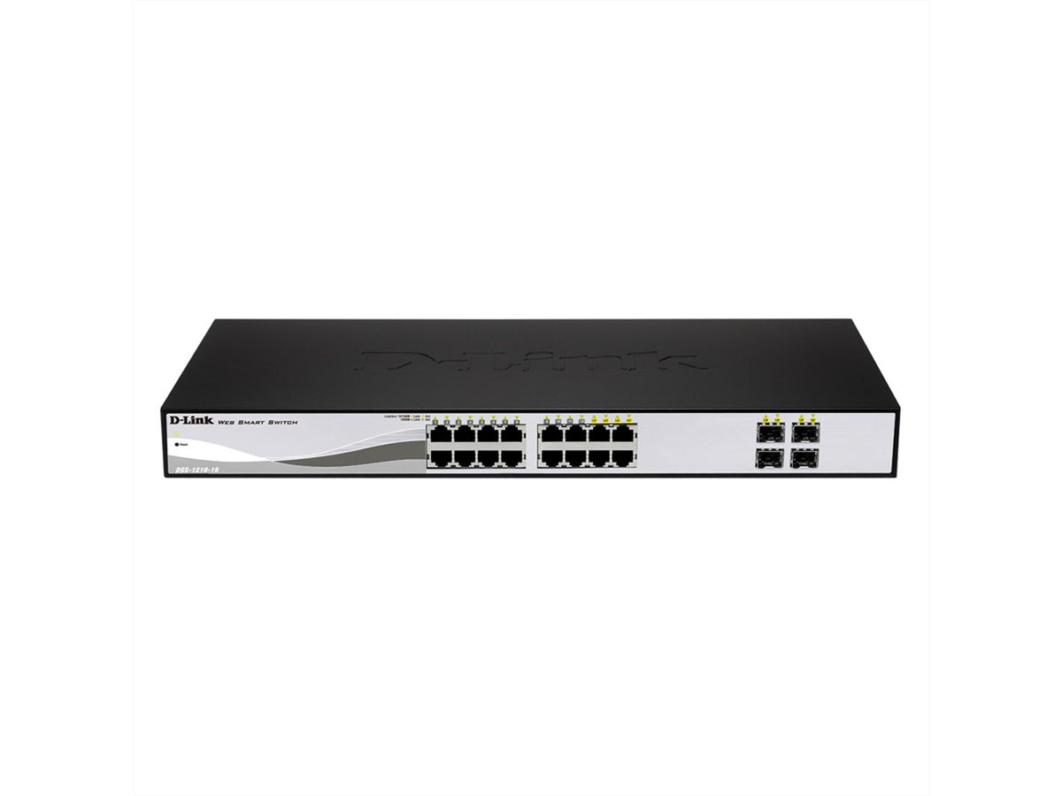 D-Link DGS-1210-16 Switch Gigabit Web Smart 16 ports