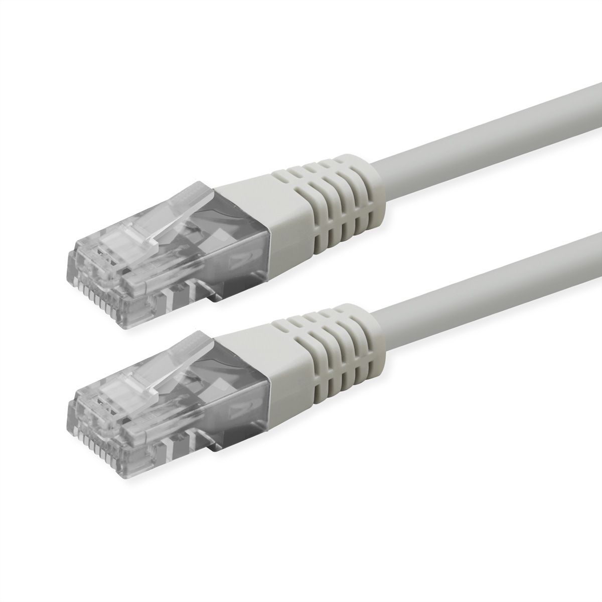 ROLINE Cordon Cat.6 (Classe E), UTP, PoE, blanc, 2 m