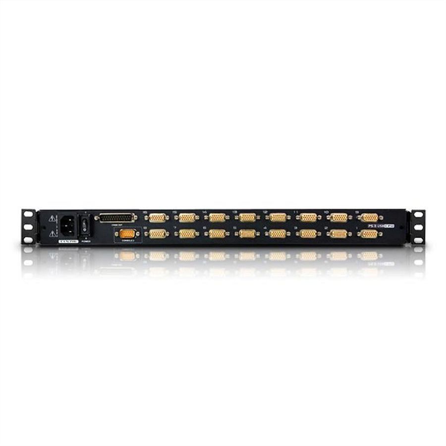 ATEN CL5716N LCD KVM Sw,USB-PS/2,VGA, UK-Layout