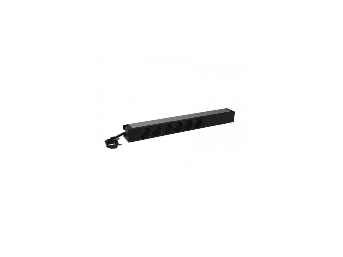 Middle Atlantic Products 646806 Stromverteilereinheit (PDU) 6 AC-Ausgänge 1U Schwarz