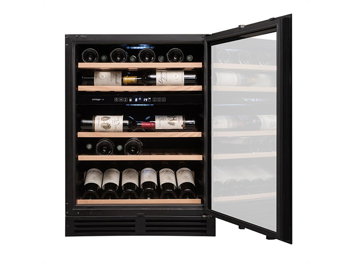 Avintage Weinkühlschrank AVU53FPREMIUM, Einbau, 2 Zonen, 53 Flaschen