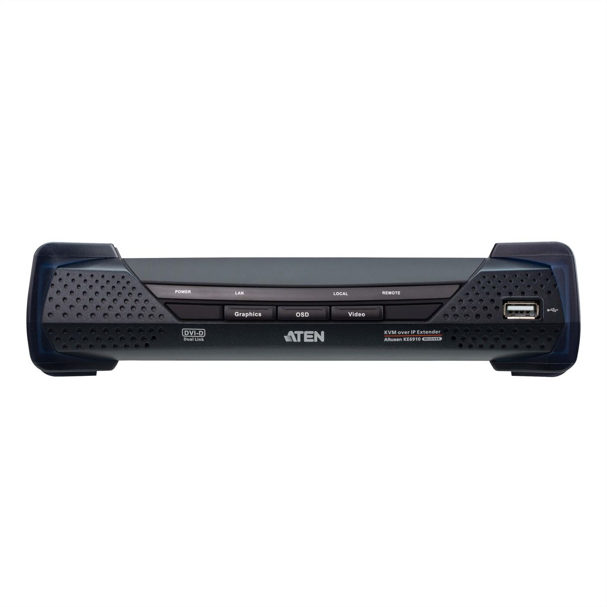 ATEN KE6910R DVI-D Dual Link KVM Over IP Extender Empfänger