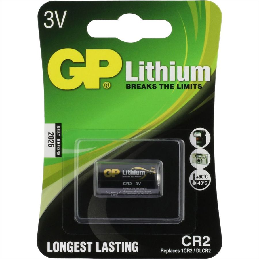 GP Batteries Lithium CR2 1er Blister