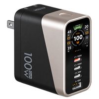 ATEN UP5100 100W 4P Smart Display Charger, GaN, 100W
