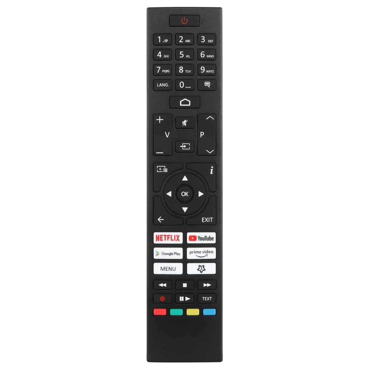 Lenco LED-2463BK, téléviseur connecté Android 24 pouces, noir, 12 V, Chromecast