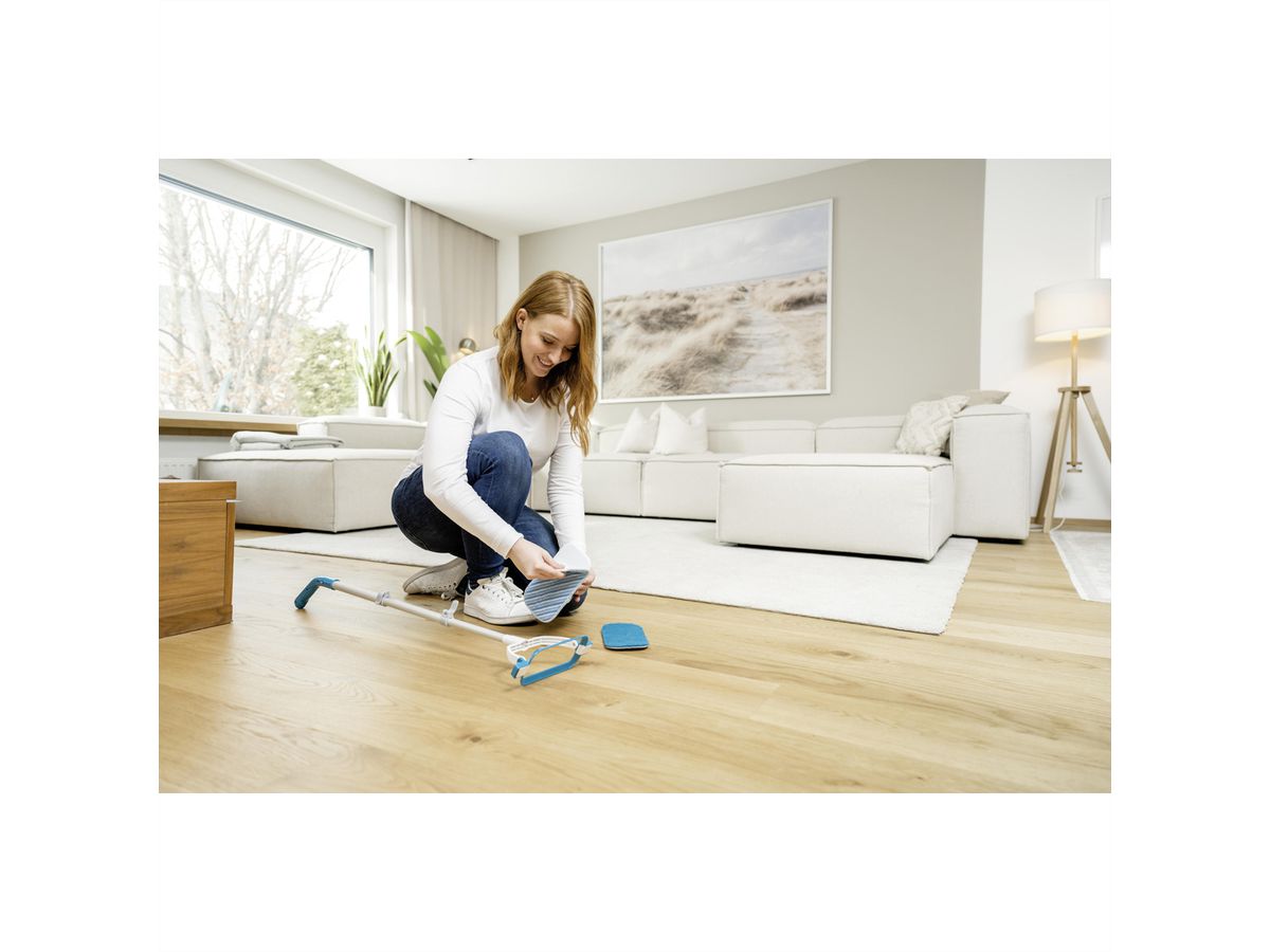 Livington MultiScrubber Balayeuse à batterie avec puissance de vibration