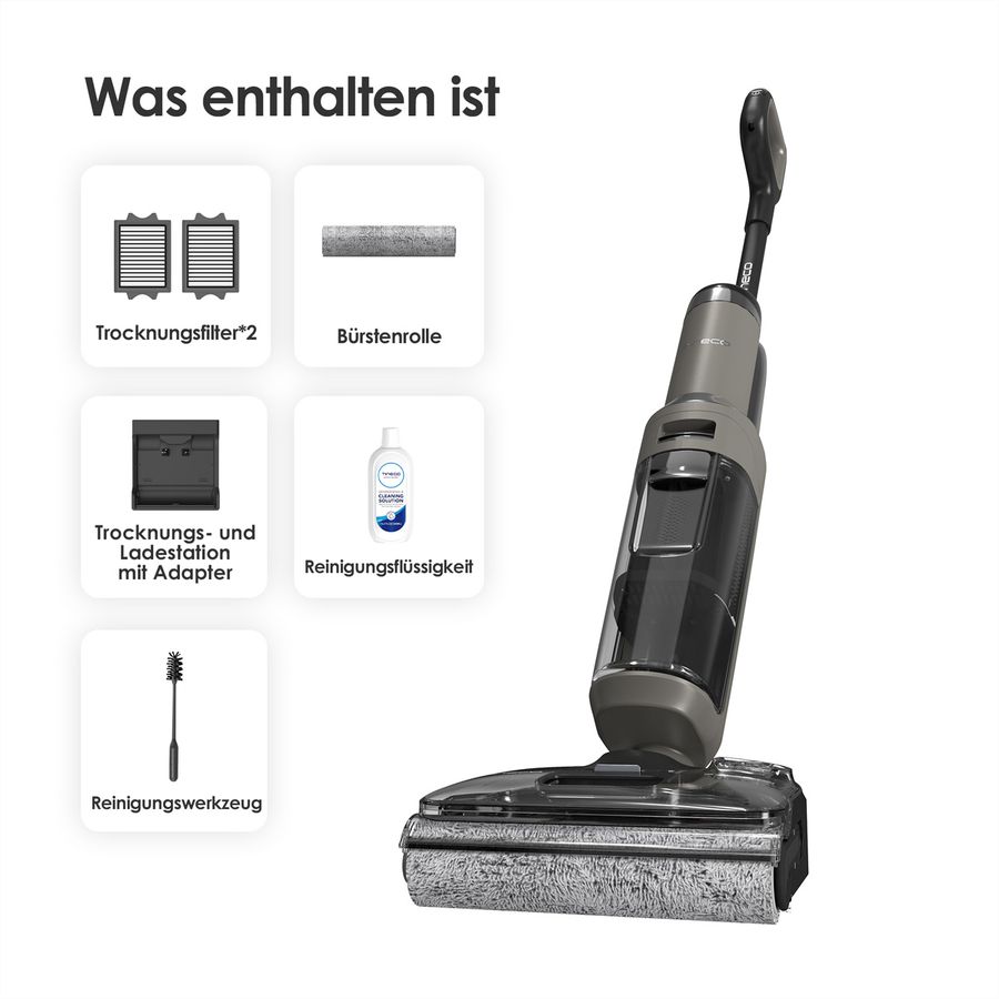 Tineco FLOOR ONE i6 Extensible Plus, Aspirateur laveur