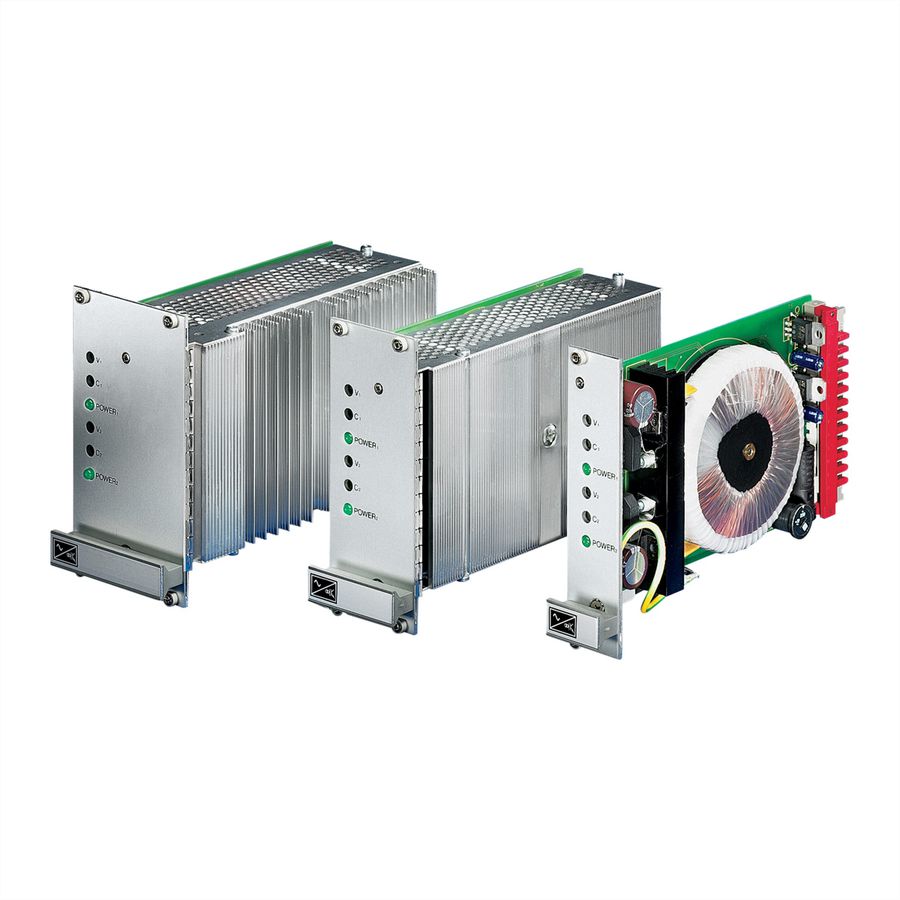 Alimentation, régulateur linéaire AC/DC 19" SCHROFF PSU, Dual, PSK 215