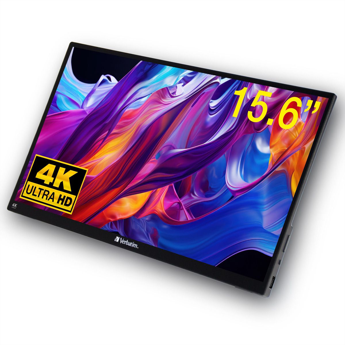 Verbatim Touchscreen Monitor 4K 15.6", 3840x2160, HDMI, USB-C