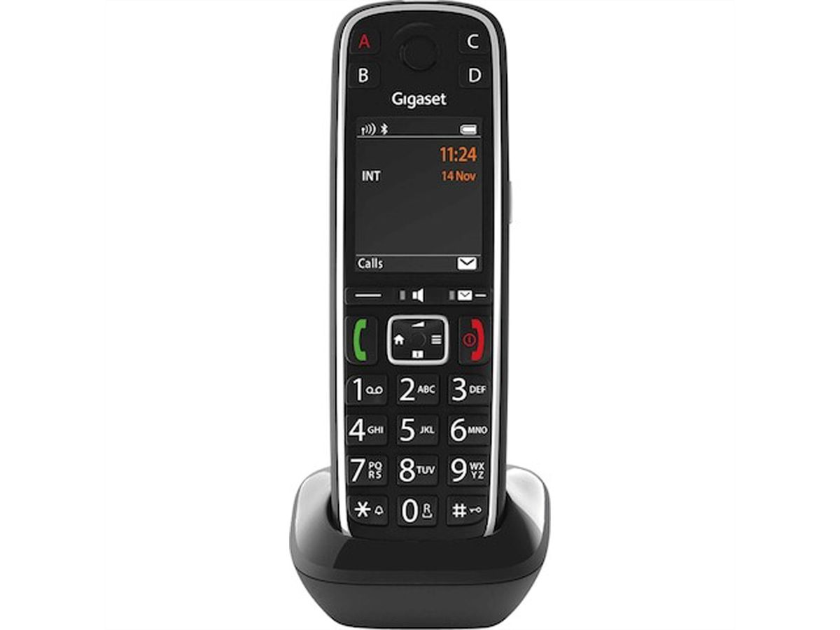 Gigaset Festnetztelefon E720HX, schwarz