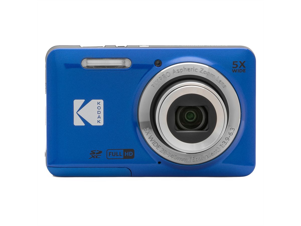 Kodak Digitalkamera, Pixpro FZ55BL, 5x Opt. Zoom, 16MP, 1080p Full HD Video