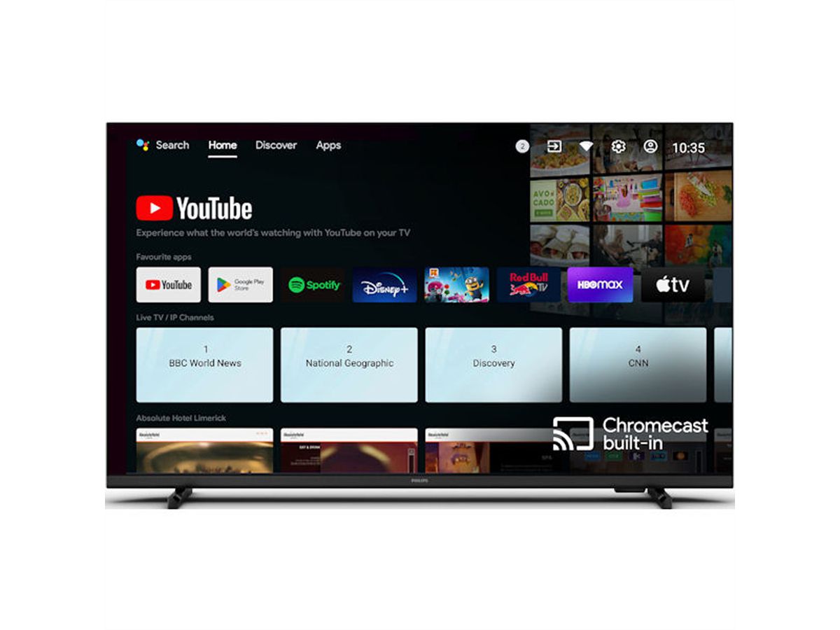 Philips Hotel TV 65HFL4518U/12, 65", UHD, 350cd/m²