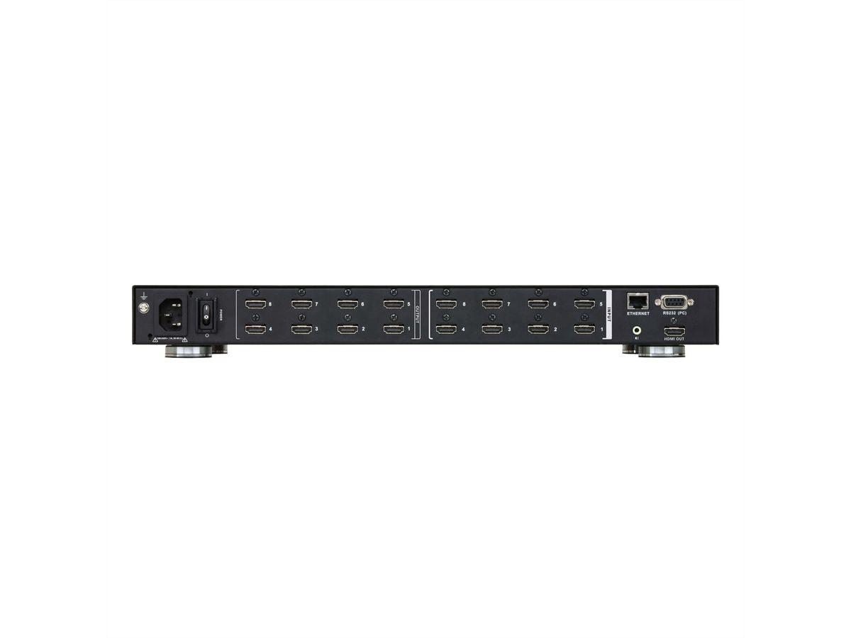 ATEN VM5808HA Commutateur matriciel vidéo HDMI 8 x 8 avec conversion de format d’image