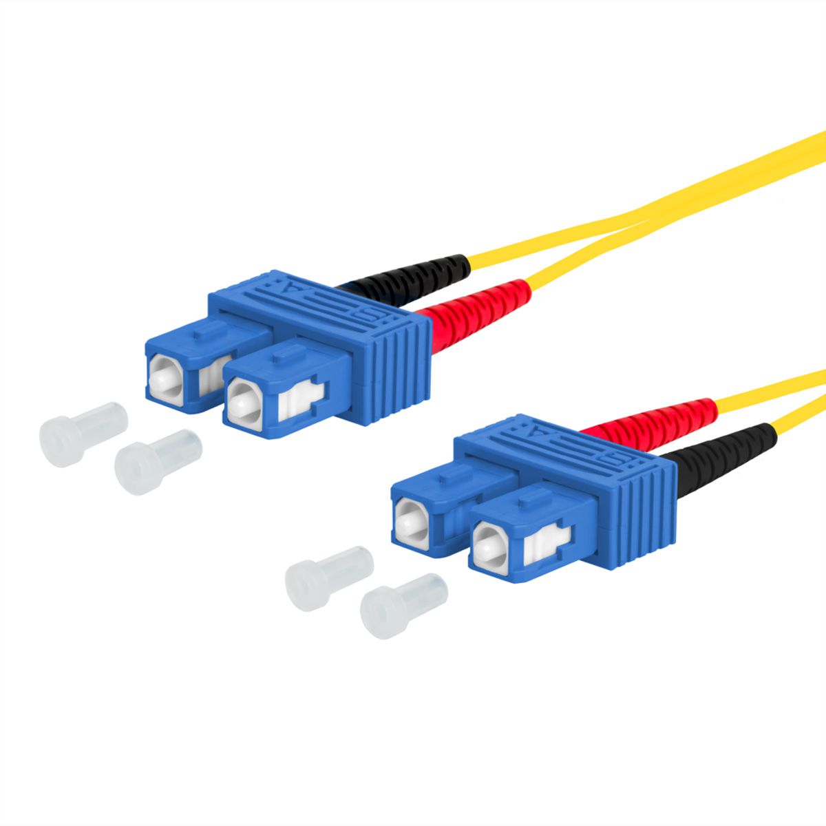 METZ CONNECT OpDAT Patchkabel, SC-D/SC-D OS2, 3 m