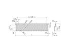 SCHROFF Z-Schiene für Steckverbinder nach EN 60603-2 (DIN 41612) - Z-SCHIENE 40TE F.DIN41612