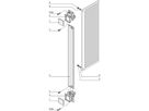 SCHROFF - Kit d'unité enfichable avec poignée d'extraction de type 2, non blindé, gris, 6 U, 6 HP