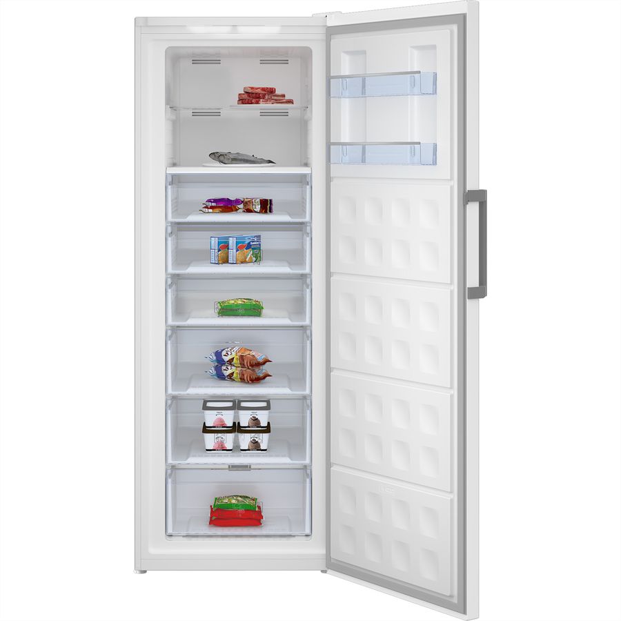 Beko Gefrierschrank RFNE448E45WCH, No Frost, 404l, weiss
