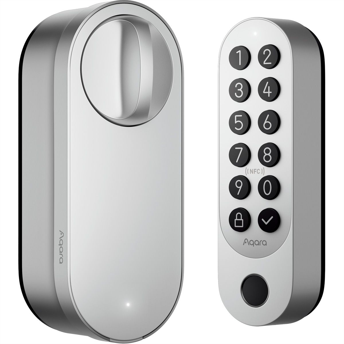 Aqara Smart Türschloss U200 Kit, Silber
