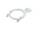 ROLINE GREEN UTP Patchkabel Kat.6A (Class EA), LSOH, slim, blau, 0,15 m