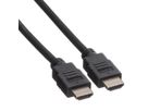 ROLINE HDMI High Speed Kabel mit Ethernet, LSOH, schwarz, 1 m