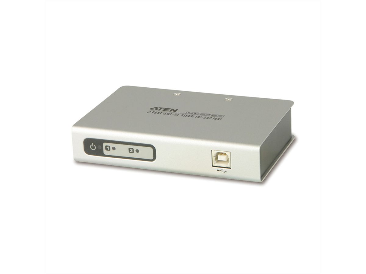 ATEN UC2322 USB-zu-Seriell RS-232 Hub 2-Port