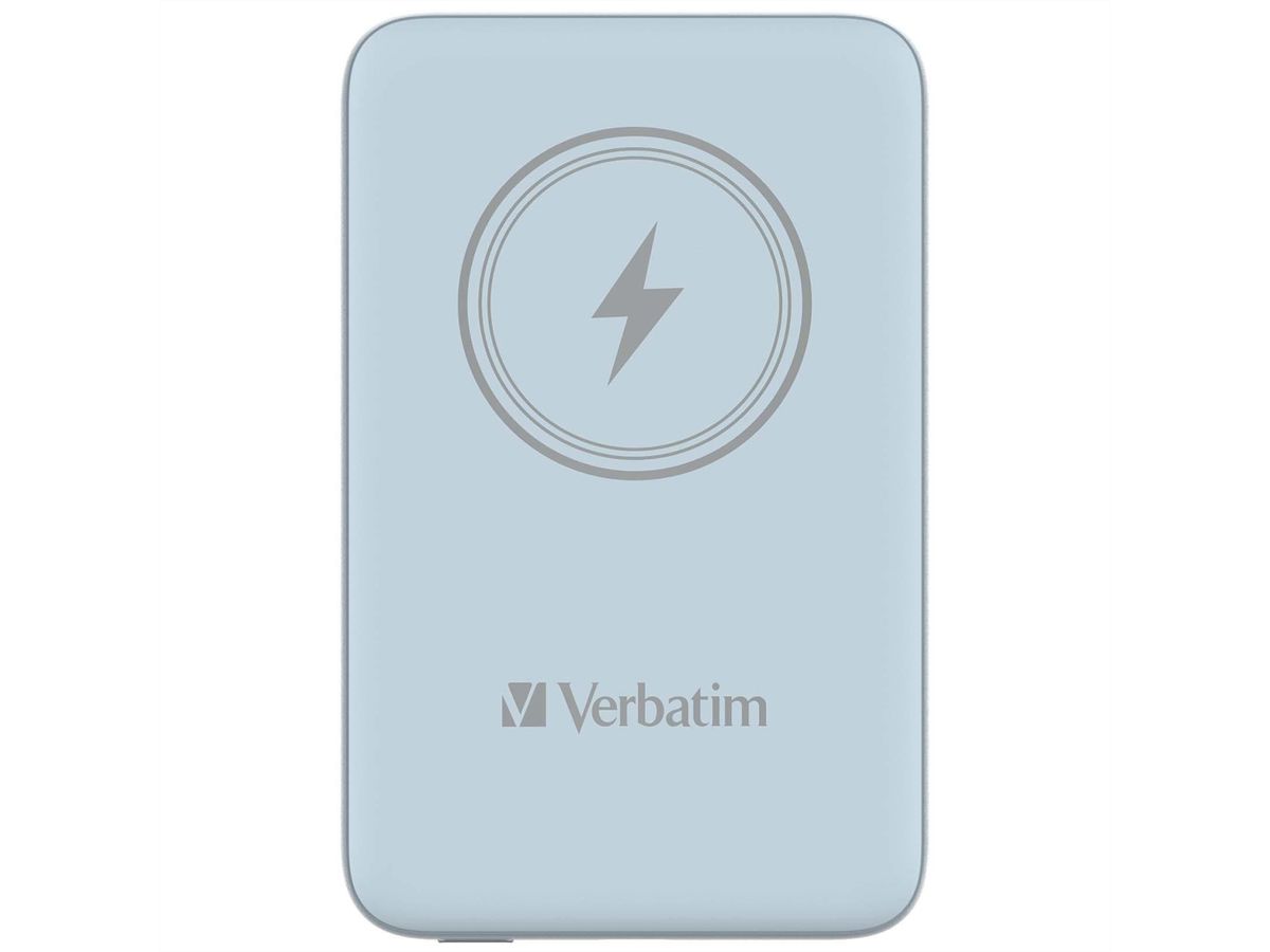 Verbatim Powerbank 10000 mAh Blue, 15W, PD20W, USB-C