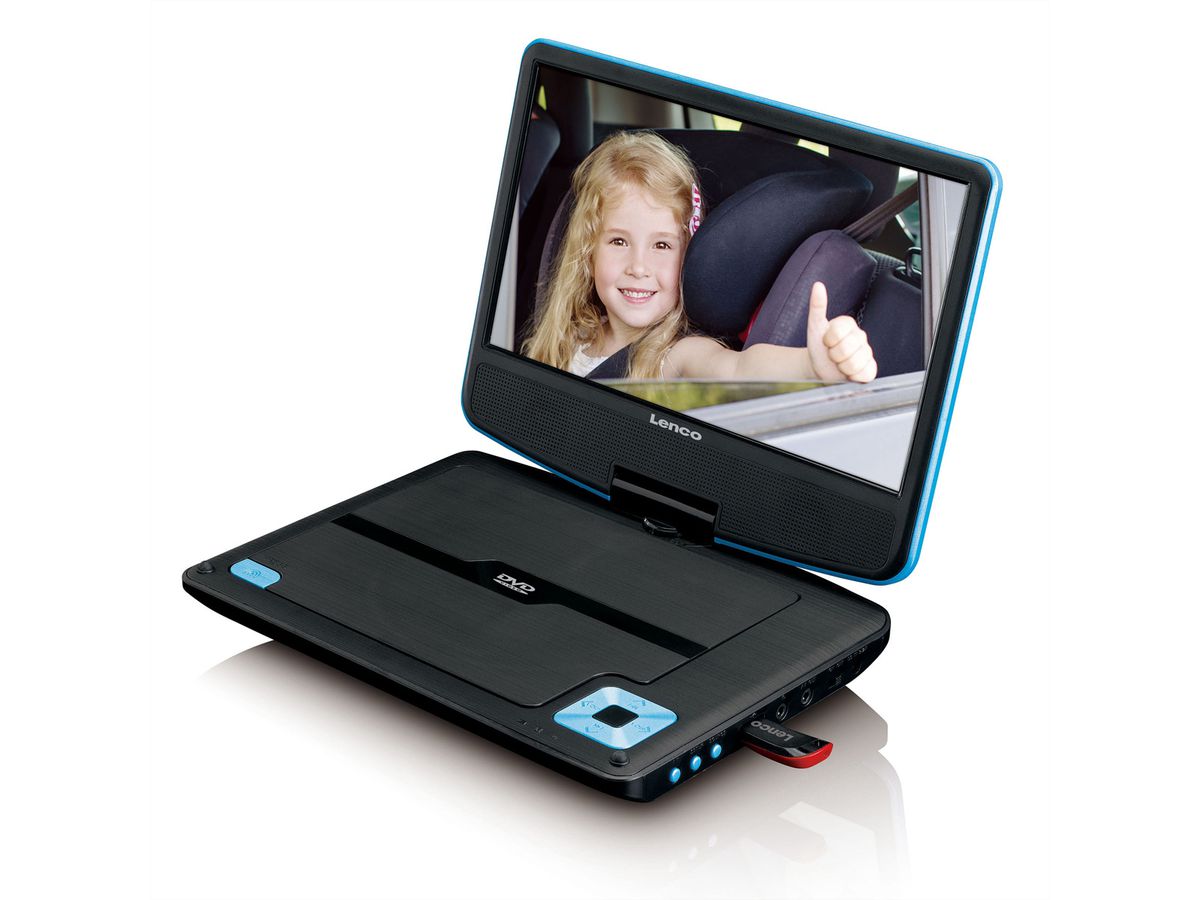 Lenco lecteur DVD portable DVP-910 - SECOMP AG