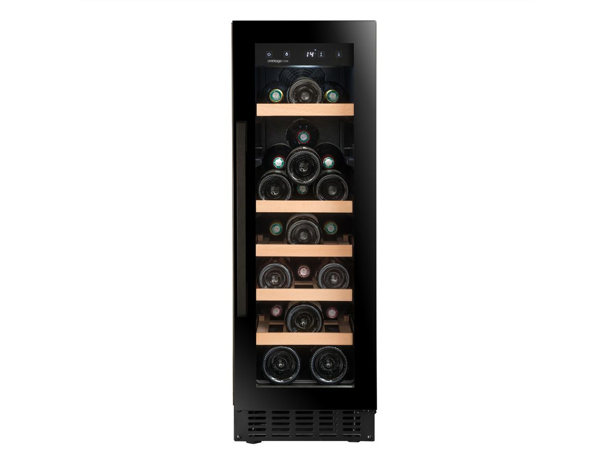 Avintage Weinkühlschrank AVU30SHD, Einbau, 1 Zone, 23 Flaschen