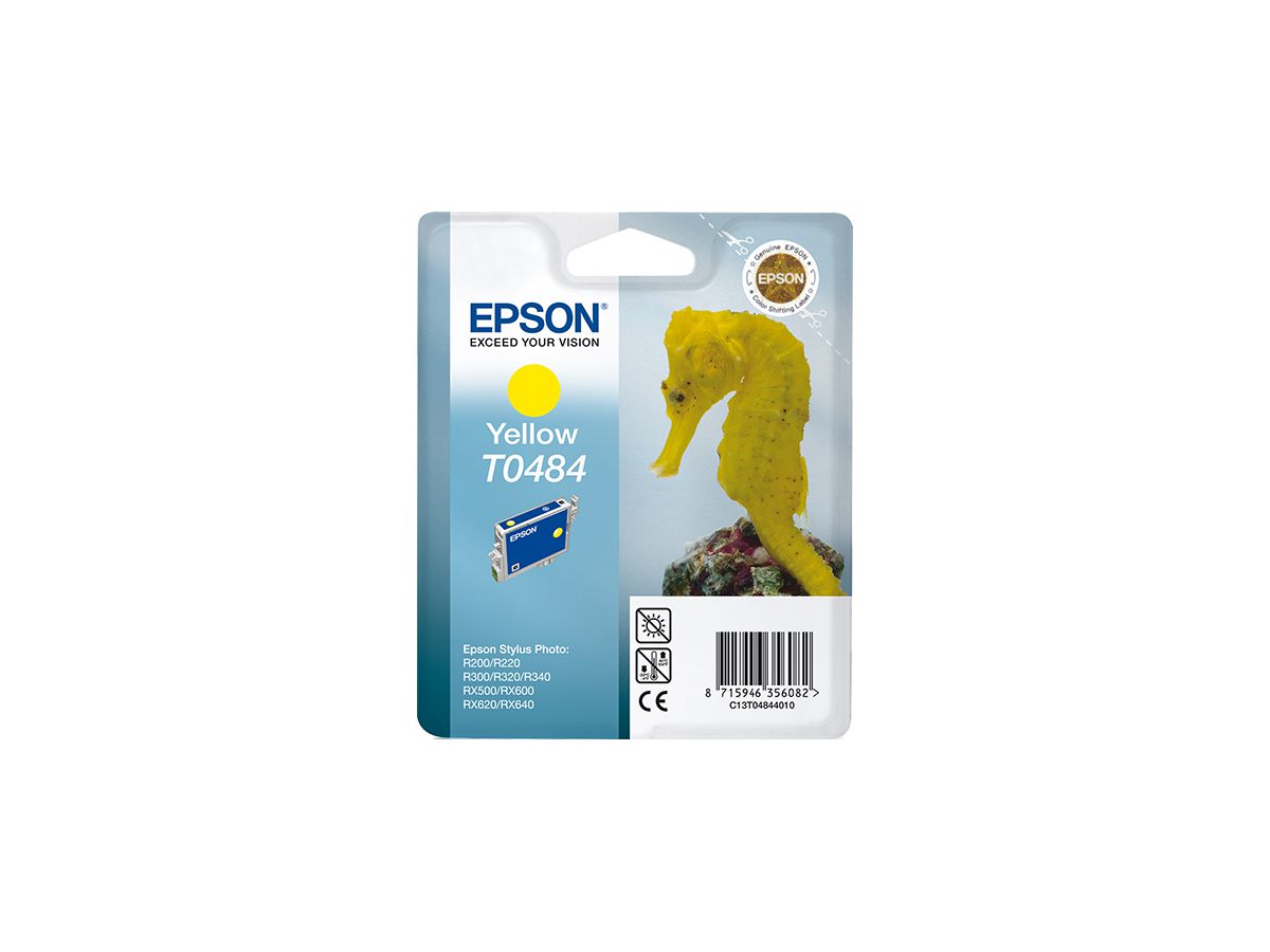 Epson Singlepack Yellow T0484