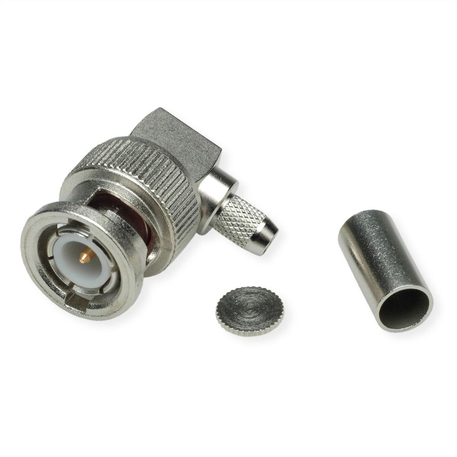 TELEGÄRTNER BNC-Winkelstecker 50 Ohm, für RG-58C/U