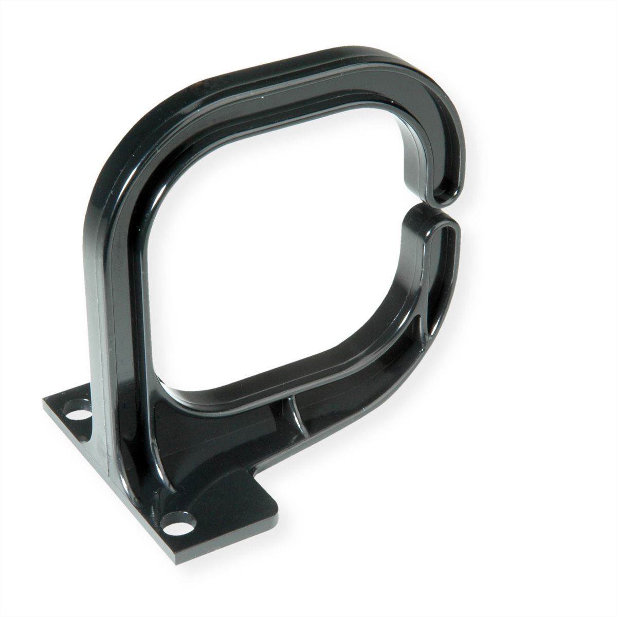 VALUE Etrier 19", 80x80mm, en plastique, noir