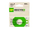 GP Batteries Recyko+, Akku 4xAAA, 850 mAh, 1,2 V
