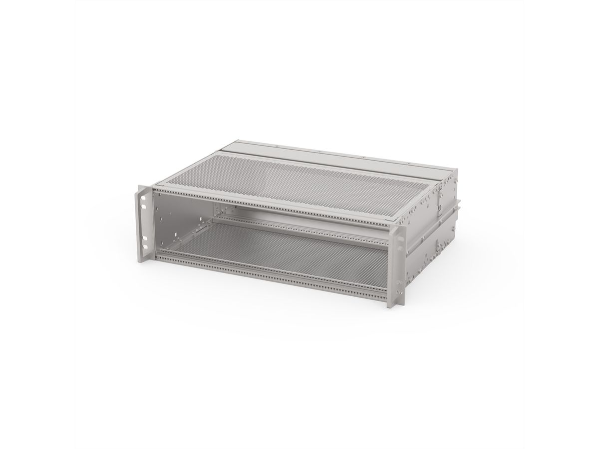 SCHROFF EuropacPRO 19" Kit de bacs à cartes pour le ferroviaire, blindé, SNCF, 3 U, 84 CV, 320 mm