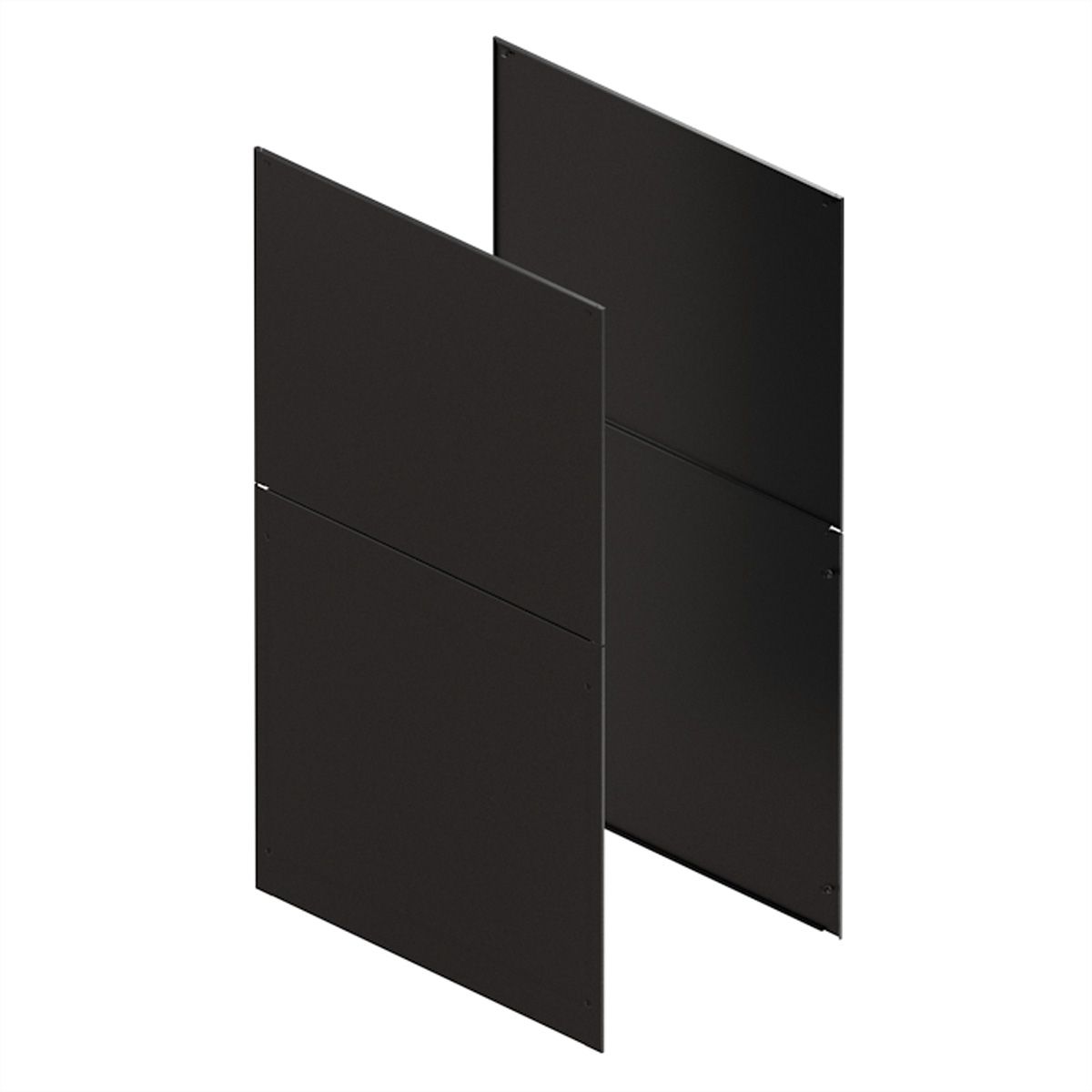SCHROFF SEITENWAND DOP 2450H 1200T GESCHRAUBT 2X