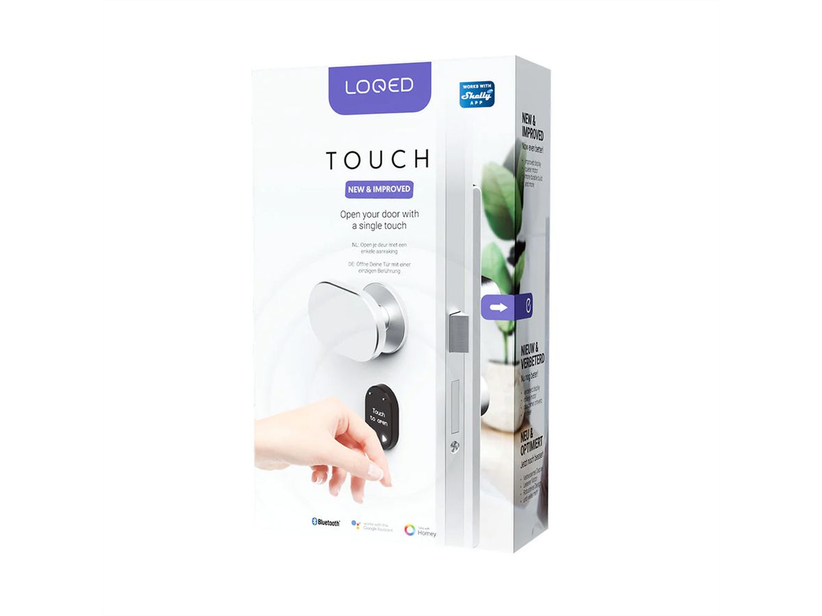 Shelly Türschloss LOQED , silber