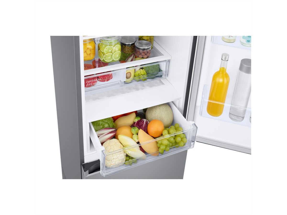 Samsung Réfrigérateur-congélateur RB7300 Bespoke, 387l, A, WiFi, Argent