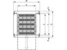 SCHROFF Varistar NET Plus Cabinet, RAL 7035, simple, 24 U, 1200H, 600W, 600D