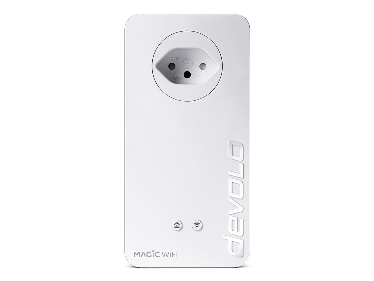Devolo Powerline Magic 2 WiFi 6, 2400 Mbit/s,2x RJ45, 3er Set