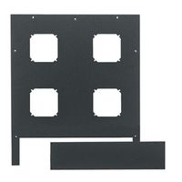 Middle Atlantic Products MW-4FT Rack Zubehör Lüftertafel