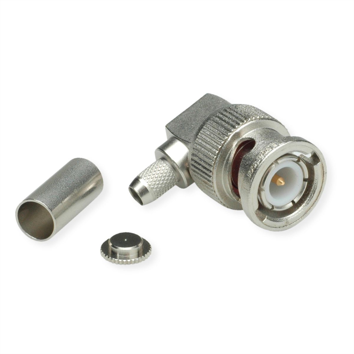 TELEGÄRTNER BNC-Winkelstecker 50 Ohm, für RG-223/U