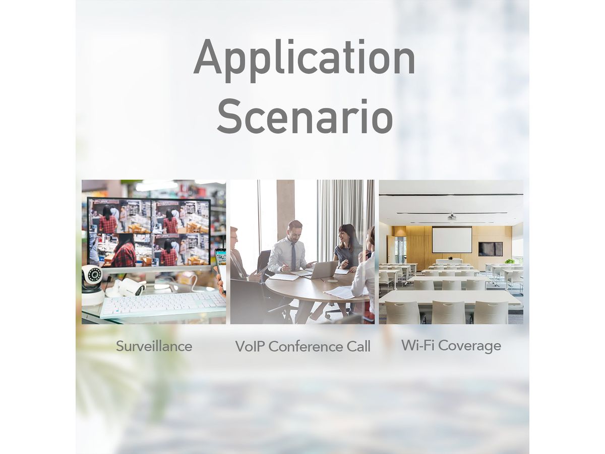 CUDY POE200 30W PoE+/PoE Injektor Gigabit