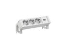 BACHMANN DESK2 white 3xCEE7/3 0,2m GST18 RAL9010
