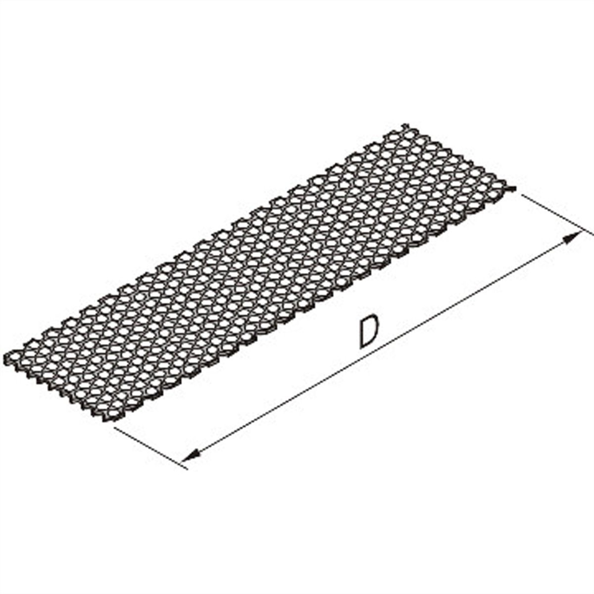 SCHROFF Deckblech für Kassetten - KAS DECKBLECH MP 12TE 227T